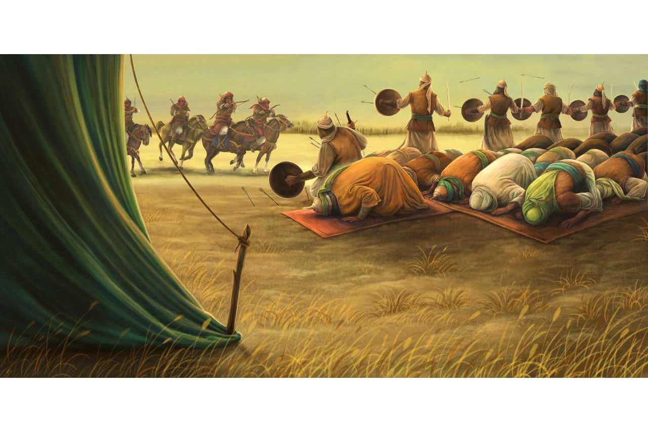 شجاعت و ایثار در راه دین