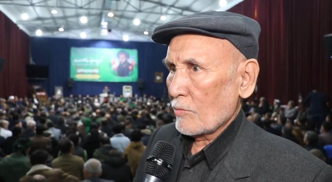 مصاحبه الحاج ماما ابراهیم از بزرگان و متنفذین شهرمزار شریف