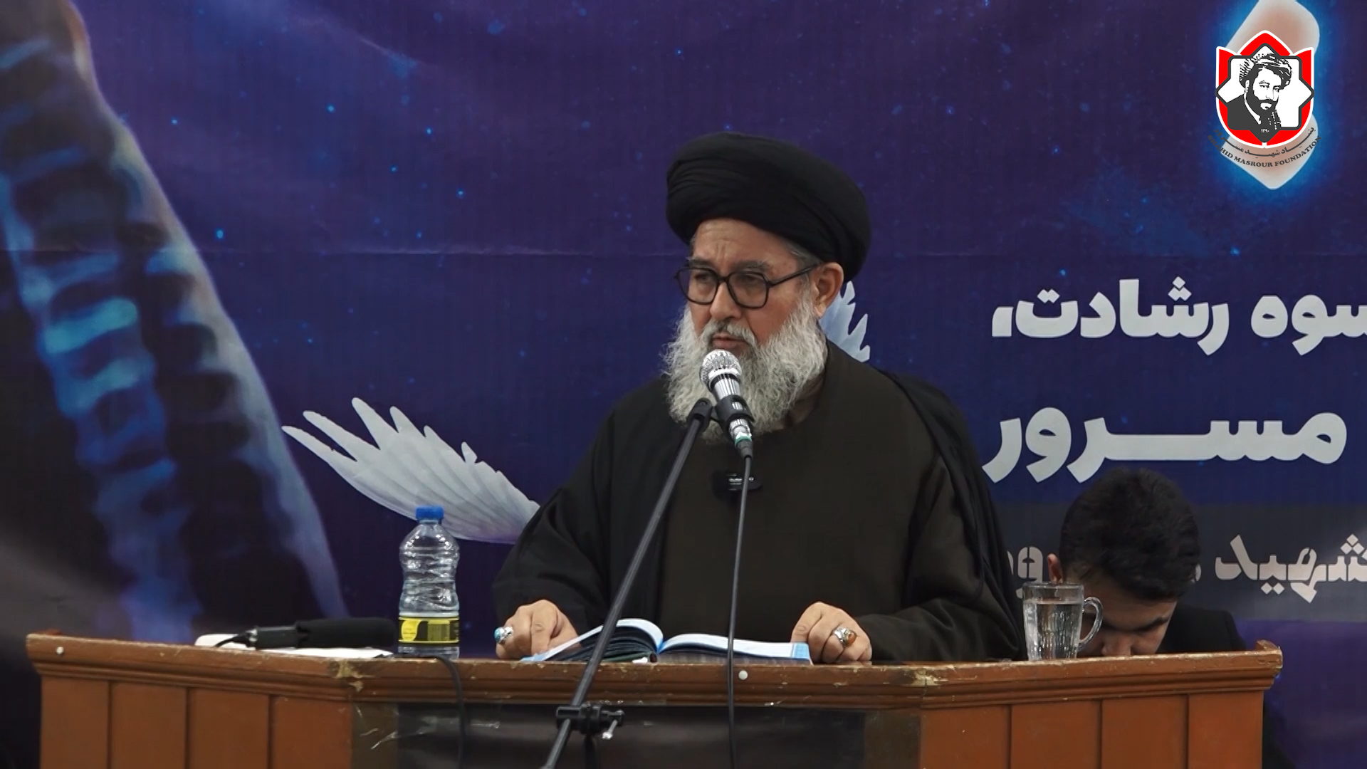 مراسم یادبود شهید سید اسدالله مسرور در مشهد مقدس؛ آیت‌الله هاشمی ارزگانی: او نماد پیوند ایمان، مسوولیت اجتماعی و دفاع از حق حیات بود